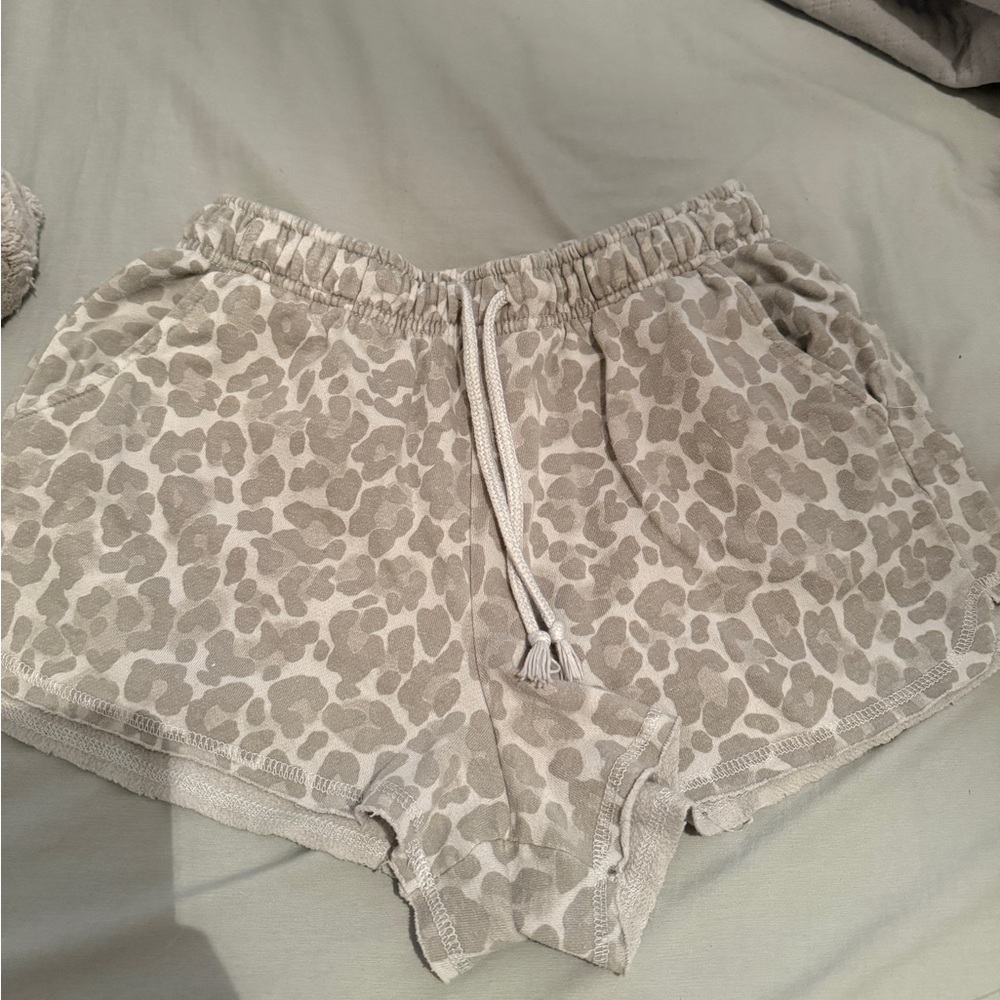 Hippie Rose Soft Gray Lounge Pants